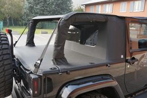 Capote Cargo Jeep Wrangler JK 2p Suntop - Nera