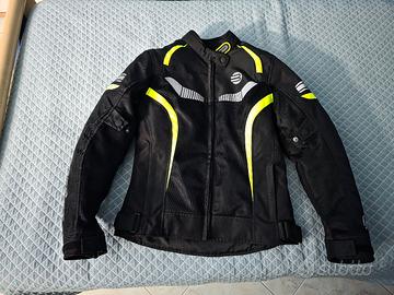 Giacca da moto Befast Airtech nero giallo