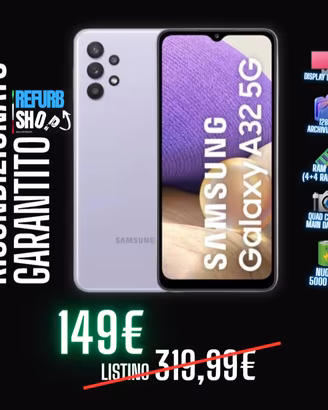 Samsung Galaxy A32 5G 128GB 8GB Ram (4+4)