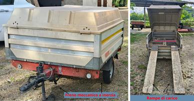 Carrello Appendice Ellebi con capote rigida+sponde