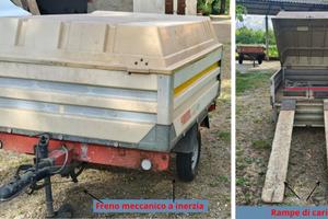 Carrello Appendice Ellebi con capote rigida+sponde