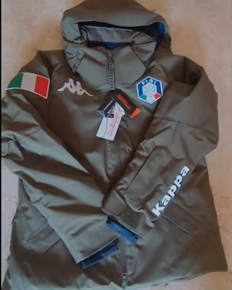 🇮🇹Giacca sci Kappa  FISI, tg.M, L e XL