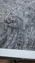 Acquaforte dal tema onirico