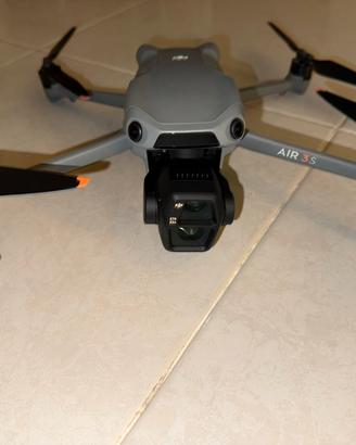 Drone Dji Air3 S  nuovo, solo velivolo e batteria