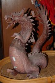 Drago in legno di teak 
