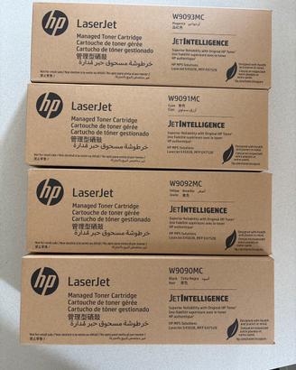 Set Toner stampante HP laserjet E45028 MFP E47528