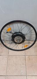 ruota motore bicicletta elettrica 36v 250w bionx