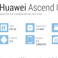 Huawei Ascend G7 + 2 cover