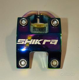 Attacco manubrio MTB SHIKRA Short Stem Oil Slick
