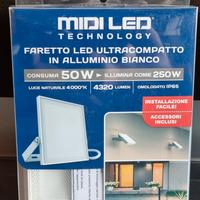 faretto led potente 50W come 250W