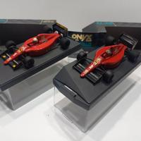 Onyx set 2 Ferrari F1 90 Prost Mansell 1/43