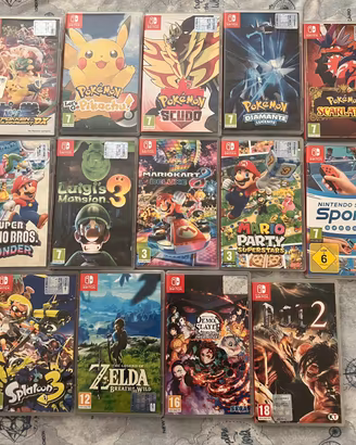 Giochi Nintendo Switch (Prezzi in descrizione)