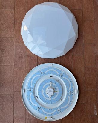 plafoniera  glitterata 60 cm 