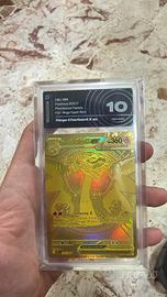 Mega charizard x ex gold