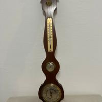 Stazione meteorologica da parete in legno