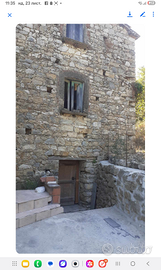 Porzione casa rustico con tereno, localita fonte