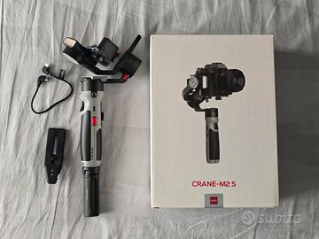Gimbal Zhiyun Crane-M2 S - Pari al nuovo
