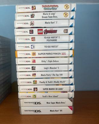 Giochi nintendo 3ds e ds
