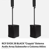 coppia di casse RCF EVOX 8