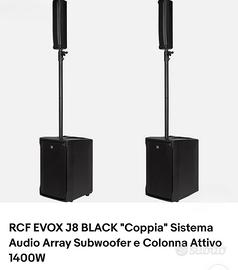 coppia di casse RCF EVOX 8