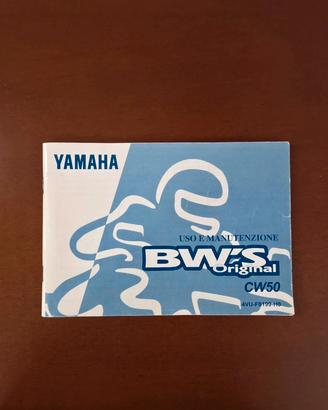 Libretto uso e manutenzione Yamaha BW'S original