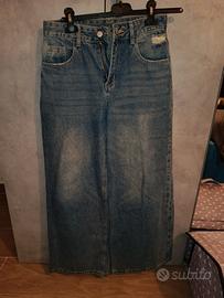 Jeans baggy blu 