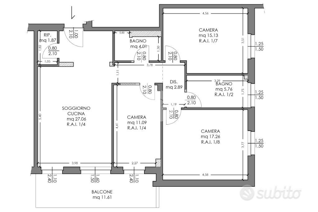Appartamento – Verona, Borgo Roma, Sud - Vista 2
