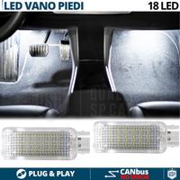 Luci LED Vano Piedi Per Seat Luci Abitacolo Bianca