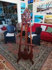 Cavalletto per pittura antico da collezione