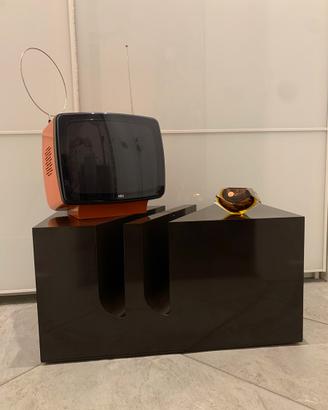 Portatelevisore design Zanuso per Bilumen vintage