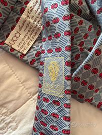Cravatta Gucci vintage grigia – originale