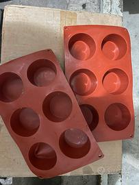 Due stampi silicone per dolci