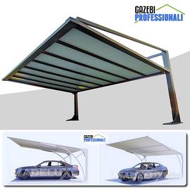Carport riparo auto parcheggio professionale PVC