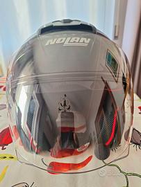Casco moto Nolan con auricolare bluetooth 
