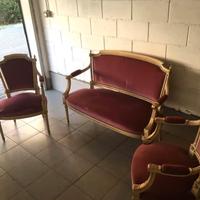 Set Divano E Poltrone Antiche