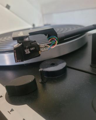 Giradischi Thorens TD 318 e testina Stanton 681 ee