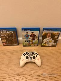 Giochi PlayStation 4 + joystick per fifa