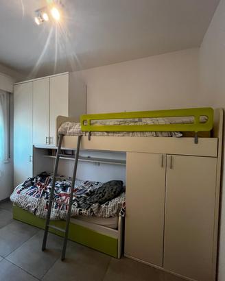 Cameretta Colombini a ponte soppalco 360x262