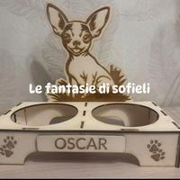 Porta ciotola personalizzata