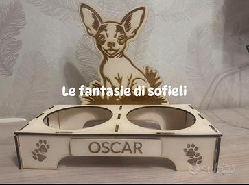 Porta ciotola personalizzata