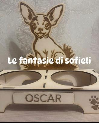 Porta ciotola personalizzata