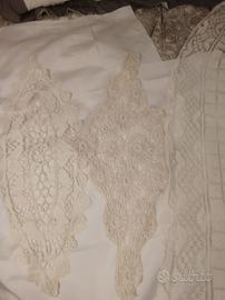 set tre centrini due ovali uno rettangolare 