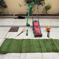 attrezzi elettrici e a batteria per il giardino