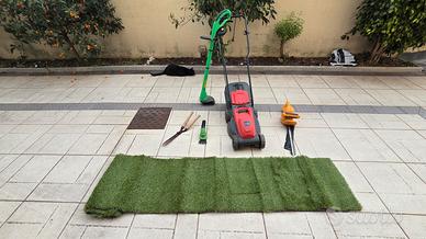 attrezzi elettrici e a batteria per il giardino