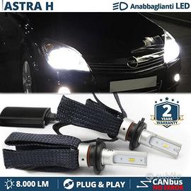 Kit lampade FULL LED Opel Astra H fari CANBUS 6500