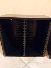 porta cd in legno