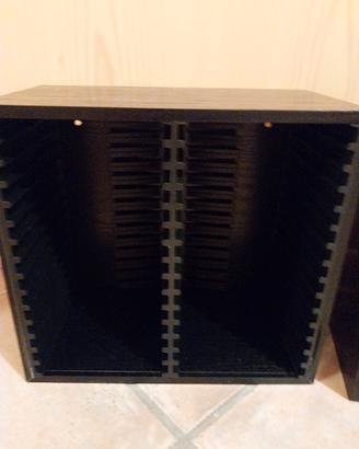 porta cd in legno