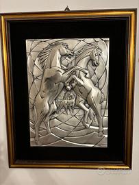 Quadro OTTAVIANI bassorilievi argento 925