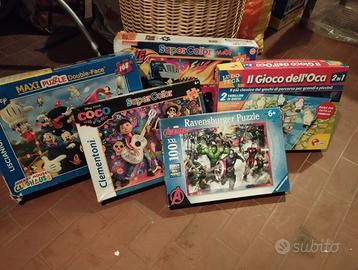 Set 5 puzzle/giochi