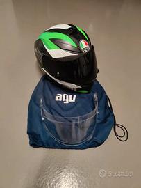 AGV K5 S Casco Integrale Moto Tg MS Visiera Paraso